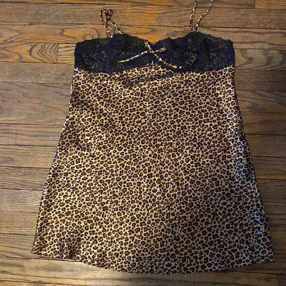 Cheetah print lingerie